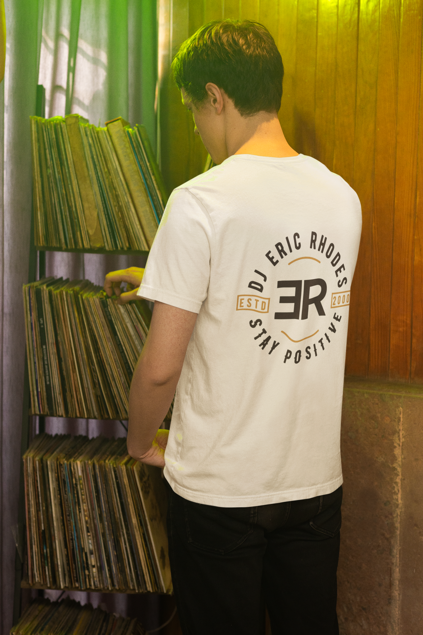 DJ Eric Rhodes Logo T-Shirt